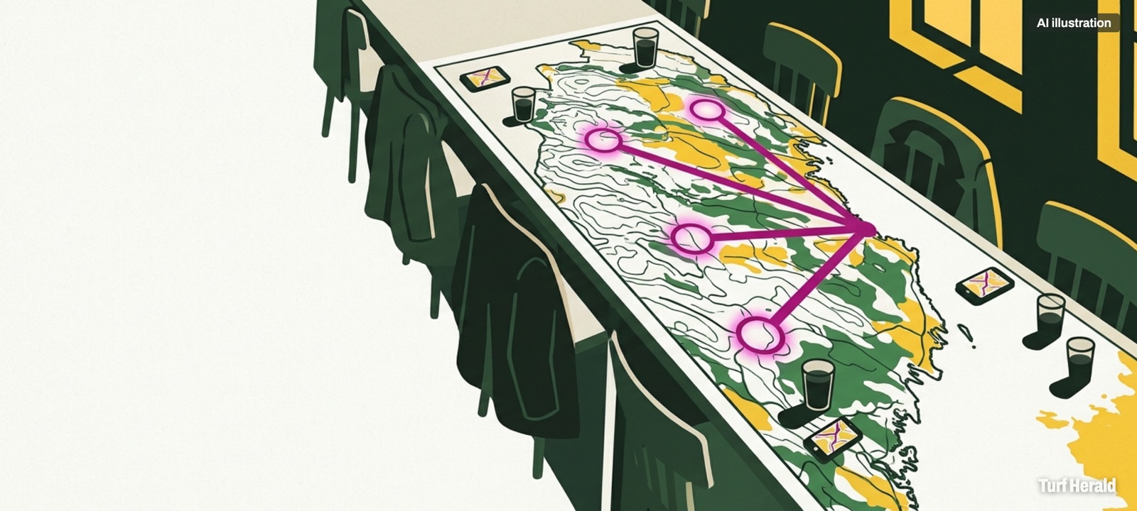 Turfers from Piteå, Luleå, Arvidsjaur, Kalix and Töre met on a Friday in Piteå, and those who came want to do it again; reported 29 October 2026. Illustration: AI.